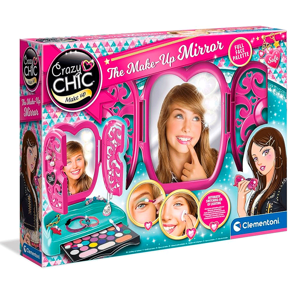 Clementoni 18541 Crazy Chic The Make Up Mirror