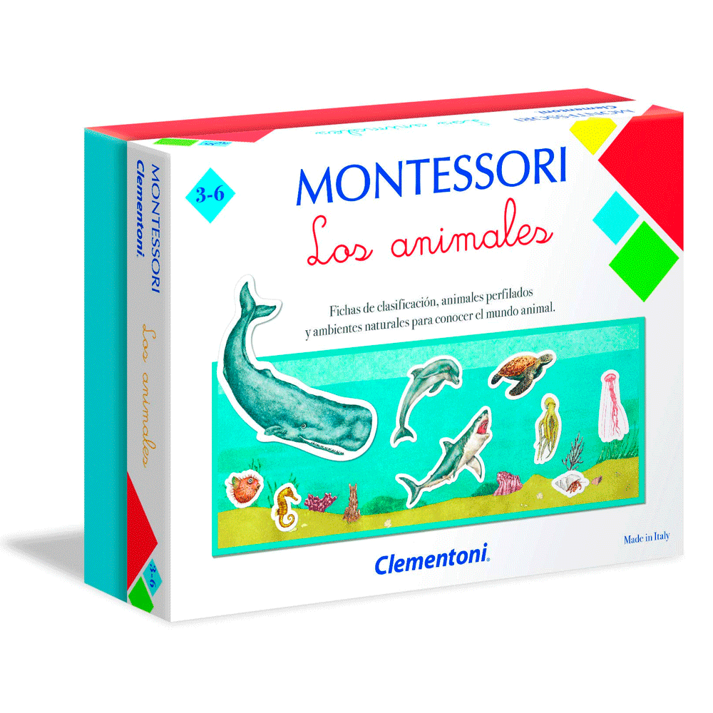 Clementoni 55291 Montesori Animales