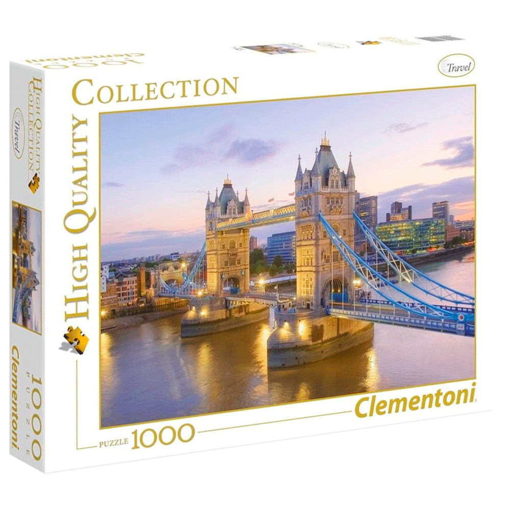 Clementoni 96504 Puzzle 100 Piezas Tower Bridge Square