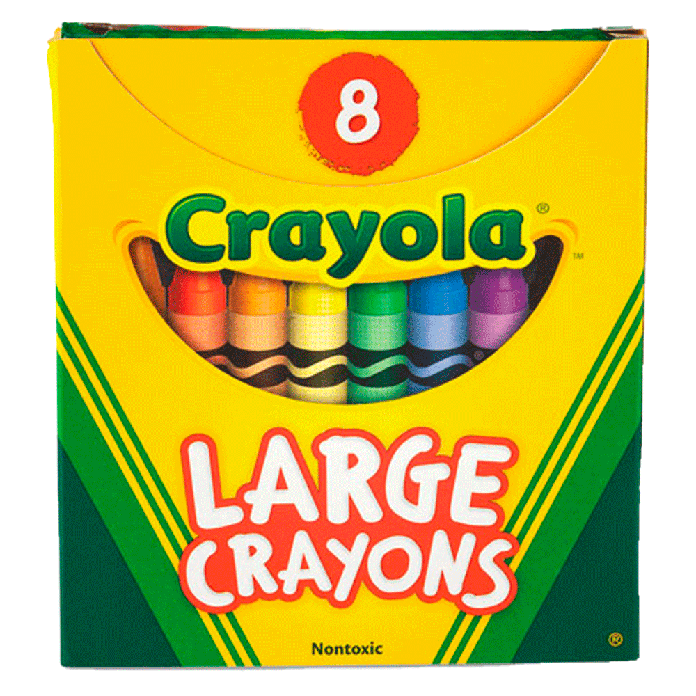 Crayola Crayones Large 8 Colores