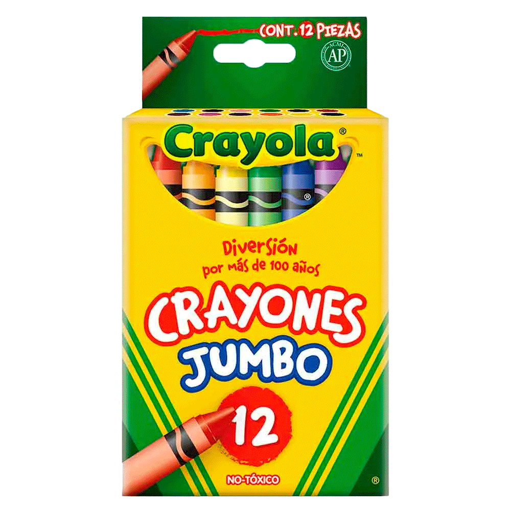 Crayola Crayones Jumbo 12 Colores